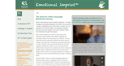 Desktop Screenshot of emotionalimprint.org