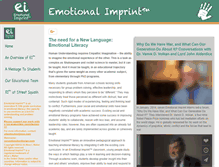 Tablet Screenshot of emotionalimprint.org